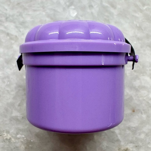 New MINI Halloween McDonald’s Happy Meal Purple McGoblin Pumpkin Boo Bucket 1.5” - Picture 4 of 6